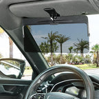 JOYTUTUS Sun Visor Extender for Car, Universal Anti-Glare Polarized Sun Visor Easy to Install, UV400 Visor Extension Protect from Glare/UV Ray/Stray Light, Safe Driving for Car