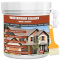 Transparent Waterproof Sealant 17oz - Invisible Protective Coating for Roof, Bathroom Tile & Walls, Indoor/Outdoor Waterproof Solution