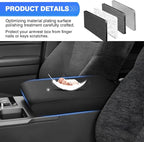 Autorder Center Console Cover for 2024-2025 2026 Toyota Land Cruiser LC250 Accessories Armrest Cover Anti-Scratch Middle Console Pad Leather Armrest Protector