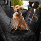 Dog Car Seat Cover for Back Seat with Mesh Window, 600D Heavy Duty Waterproof Hammock, Universal Fit for Cars and SUVs (Standard 56.5"x53")