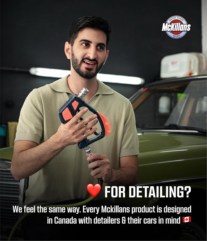 McKillans Automatic Foam Cannon Mount - 304 Stainless Steel - Automatic Quick Connect