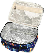 CAMTOP Lunch Box Kids Boys Insulated Lunch Cooler Bag Reusable Lunch Tote Kit for School Travel