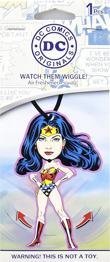 Plasticolor 005415R01 Wiggler DC Comics Wonder Woman Air Freshener