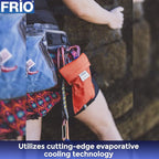 FRIO Cooling Wallet - Insulin Cooler for 45+ Hours of Stress Free On The Go - Red - Large