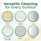 Hygea Natural Cleaning Starter Kit - 1 Gallon - Eco-Friendly Household Cleaners - Degreaser, All Purpose Cleaner, Glass Cleaner, & Tile and Grout Cleaner - Kids & Pet-Friendly (4 Pack)