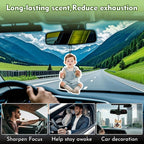 Custom Air Fresheners with Picture - Personalized Air Freshener for Car, Double Sided Customizable Photo Text,Birthday Wedding for Men Women Girlfriend Boyfriend (Crop)