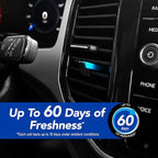 Refresh Your Car! Vent Air Freshener (New Car /Cool Breeze Scent, 6 Pack)