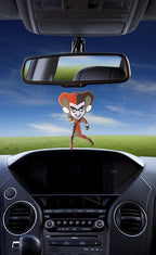 Plasticolor 005410R01 Wiggler DC Comics Harley Quinn Air Freshener