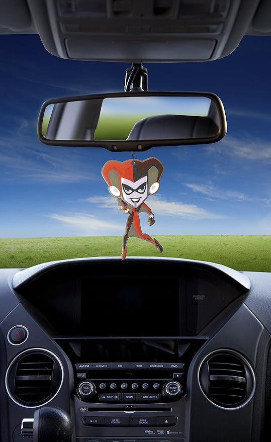Plasticolor 005410R01 Wiggler DC Comics Harley Quinn Air Freshener
