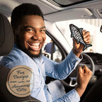 Stay Salty Fish Car Air Freshener 6 Pack Scented with Essential Oils (6 Pack)