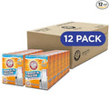 Arm & Hammer Baking Soda Fridge-n-Freezer Odor Absorber, Orange 14 oz, Pack of 12