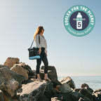 CleverMade Collapsible Insulated Cooler Bag – 24 Can Leakproof Soft Cooler for Beach, Travel, Car – Shoulder Strap, Bottle Opener – Camo