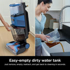 Shark EX120 CarpetXpert, Upright Carpet & Area Rug Cleaner for Pets, Deep Carpet Cleaning & Dirt & Grime Removal, Carpet Shampooer, Blue (Renewed)