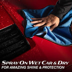 53410 Hybrid Solutions Ceramic Wet Wax, 1-Step Shine and Protection, Extreme Water Beading, Keeps Vehicle Cleaner for Longer, No Streaks, 26 oz. (Pack of 2)