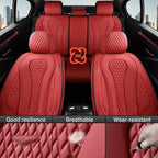Coverado Red Seat Covers, Car Seat Covers Front Seats, Driver Car Seat Cover, Waterproof Car Seat Covers, Car Seat Cushion, Front Auto Seat Covers, Car Seat Protector Universal Fit Most Cars