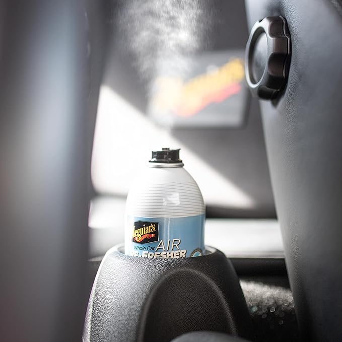 Meguiar's G16602EU Whole Car Air Re-Fresher Odor Eliminator Mist Sweet Summer Breeze Scent Air Bomb 59 ml
