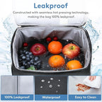 Lifewit Cooler Bag 30/50/60 Cans Collapsible and Insulated Large Lunch Bag Leakproof Soft Cooler Portable Tote for Camping/BBQ/Family Outdoor Activities