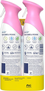 Febreze Air Mist, Air Freshener Spray, Odor Fighting Room Spray, Deodorizer for Home Bathroom Kitchen Office Apartment Dorm Room Classroom, Downy April Fresh Scent, 8.1oz (Pack of 2)