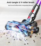 Cordless Vacuum Cleaner, 550W 45Kpa Vacuum Cleaners for Home, 60Mins Cordless Stick Vacuum with LED Display, Self-Standing & Anti-Tangle, 8-in-1 Wireless Vacuum for Carpet Pet Hair Hardfloor