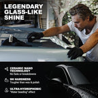 AvalonKing Armor Shield IX – DIY Ceramic Coating for Cars – High-Performance 82% Active Content for Deep Gloss & Long-Lasting Protection – Weatherproof Multi-Surface Car Ceramic Coating Kit – 30ml