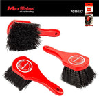 Maxshine Universal Heavy-Duty Tire & Carpet Cleaning Brush – Ultimate Scrubber for Carpets, Upholstery, Floor Mats & More – Removes Dirt & Stains – Home & Auto Detailing Accessory