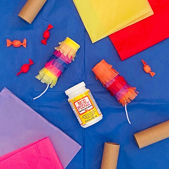 Mod Podge Matte Sealer, Glue & Finish: All-in-One Craft Solution- Quick Dry, Easy Clean, for Wood, Paper, Fabric & More. Non-Toxic - Craft with Confidence, Made in USA, 64 oz., Pack of 1
