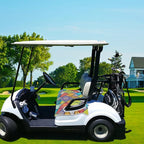 ENYORSE Golf Cart Seat Covers - Ethnic Style Golf Cart Towel Blanket for 2/4 Seater, Soft & Breathable Microfiber, Keeps Seats Cool & Comfortable, 51”x31”, Fits EZGO/Yamaha/Club Car