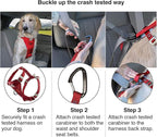 Kurgo Enhanced Strength Tru-Fit Dog Car Harness - Pet Travel Safety Harness - Crash Test Certified Fit - Five Point Adjustment - Secure Buckle - Padded Chest - Black - X-Small