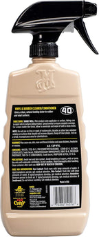 Meguiar's M40 Mirror Glaze Vinyl and Rubber Cleaner and Conditioner M4016, Screens Out UV Rays and Leaves Behind a Natural Sheen, Comes in a Convenient Spray Bottle, 16 Oz