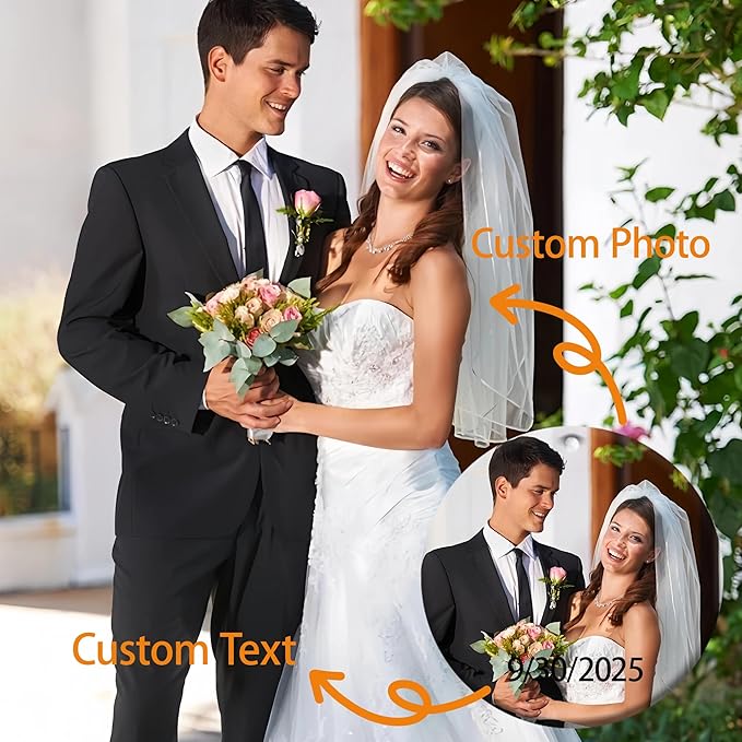 5-500pcs Custom Air Fresheners with Picture, Double Sided Car Air Freshener with 20 Scents, Personalized Gifts for Valentine's Day Birthday Anniversary (Round)