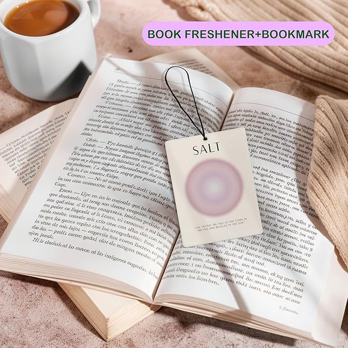 Sun Salt Sea Beach Air Freshener for Car, Retro Y2K Coastal Beachy Air Freshener Hanging 3 Pcs for Cars Closet Drawer or Books, Preppy Summer Beach Car Mirror Decor for Women