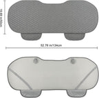 West Llama Linen Car Seat Covers,Bottom Seat Covers for Cars Include 1 Rear Bench Cover Universal Fits 90% Vehicles,SUVs,Cars,Sedans,Gray