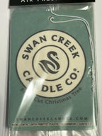 Swan Creek Candle Co. Fresh Cut Christmas Tree Hanging Car Air Freshener Pack of 3