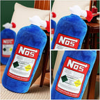 Car Neck Pillow NOS Pillow Bottle Car Headrest Pillow Soft Plush Neck Support Cushion for Driving, Office,Home,Party Decorations(11 inch&18 inch)
