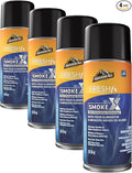 Armor All Fogger Rapid Odor Eliminator 2 Oz. Car Bomb Spray, Stocking Stuffers, (SmokeX Midnight Air), (Pack of 4)