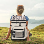 Large Waterproof Insulated Cooler Backpack for Men & Women, Leak Proof Cooler Backpack for Camping, Beach, Fishing, Picnic, Travel, Outdoor, 30L, 48Cans