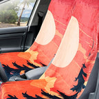 8 Pack Car Seat Towel Covers with Storage Bag 63 x 32 Inch Athletic Running Towel Seat Sweat Washable Non Slip Cover Gift for Car Outdoor Sport Activities (Classic Combination)