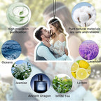 Custom Air Fresheners with Picture - Photo Air Freshener for Car,Double-Sided Customized Photo Text, Personalized Gift for Boyfriend Men Car (Crop)