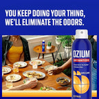 Ozium Air Sanitizer Spray - Room Odor Eliminator for Home, Car, and Office - Citrus - 8 oz Can - 6 Pack