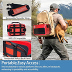 348-Piece Waterproof First Aid Kit- Comprehensive Trauma Kit for Marine/Boating/Camping/Hurricanes, Car & Home Emergency Medical Kits with Labeled Compartments, MOLLE System & CPR Kit