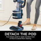 Shark Navigator Lift-Away ADV Upright Vacuum with HEPA Filter, Powerful Pet Hair Pickup, Advanced Swivel Steering, Lightweight Versatility, For Carpets & Hard Floors, Blue Jean, LA301