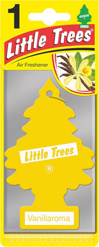 LITTLE TREES Car Air Freshener | Hanging Paper Tree for Home or Car | Vanillaroma | Single Tree per Package