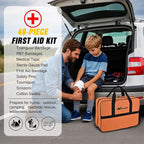 Nilight Car Emergency Kit with Jumper Cable Air Compressor Tire Repair Essential Tools First Aid Alligator Connector Electrical Kit for Travel Camping Outdoor Cars Truck SUV RV