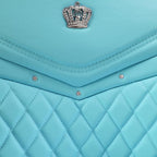 Flying Banner car seat Covers seat Cushions Luxe Fit Faux Leather Easy Installation Vehicles Non Slip Premium (Solid Mint Green, Full Set)