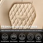 Coverado Seat Covers, Car Seat Covers Front Seats, Beige Car Seat Cover, Waterproof Car Seat Covers, Car Seat Cushion, Front Car Seat Covers Leatherette Car Seat Protector Universal Fit Most Cars