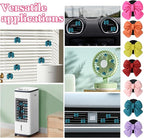 Wuyaoyao 6PCS Bow Car Air Freshener Clips, Cute Bow Car Air Vent Clip, Coquette Auto Air Conditioning Outlet Diffuser Perfume Clips, Interior Decoration, Auto Decor for Women Girls (Blue, 6PCS)