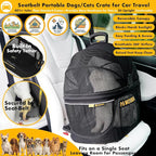 PAWZIDEA Double Pet Stroller with 2 Detachable Carrier, Lightweight Portable Travel Crate & Car Seat Combo & TSA-Approved Expandable Carrier, Foldable Jogger Stroller for 2–4 Cats or Small/Medium Dogs
