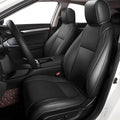 AOMSAZTO Custom Fit Seat Covers for Honda Civic Seat Covers Sedan Sport 2022 2023 2024&LX 2022-2026 Car Seat Covers Full Set Faux Leather Black