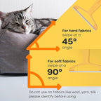 Pro Pet Hair Removal Tool – Dog & Cat Hair Scraper for Carpet, Couch, and Car – Reusable Carpet Hair Removal Tool & Fur Scraper for Upholstery, Rugs, Furniture, and Car Interiors