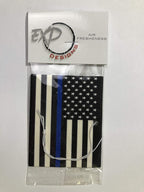 Blue Line American Flag Air Freshener